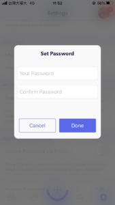 Set App Password