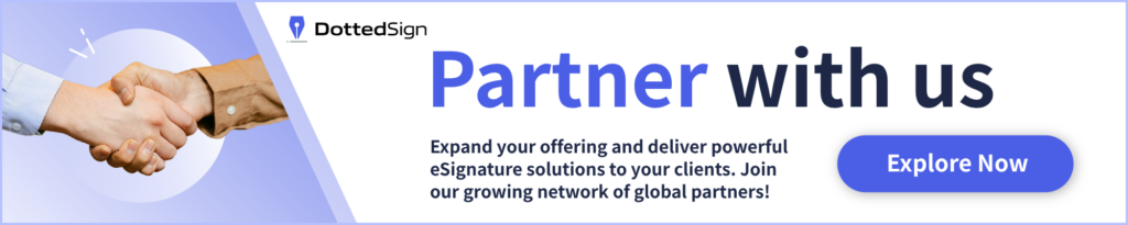 Partner with DottedSign