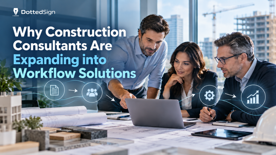 Why Construction Consultants Are Expanding into Workflow Solutions