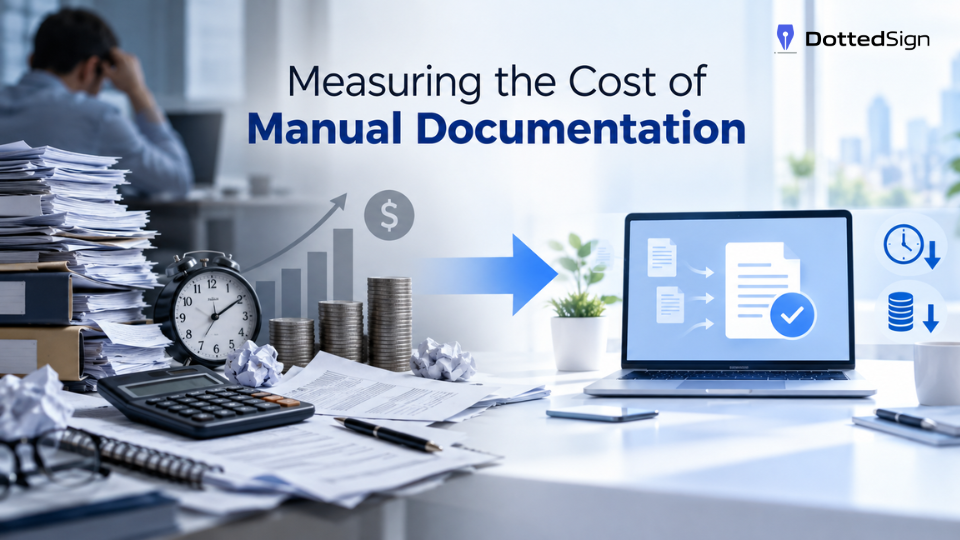 Measuring the Cost of Manual Documentation