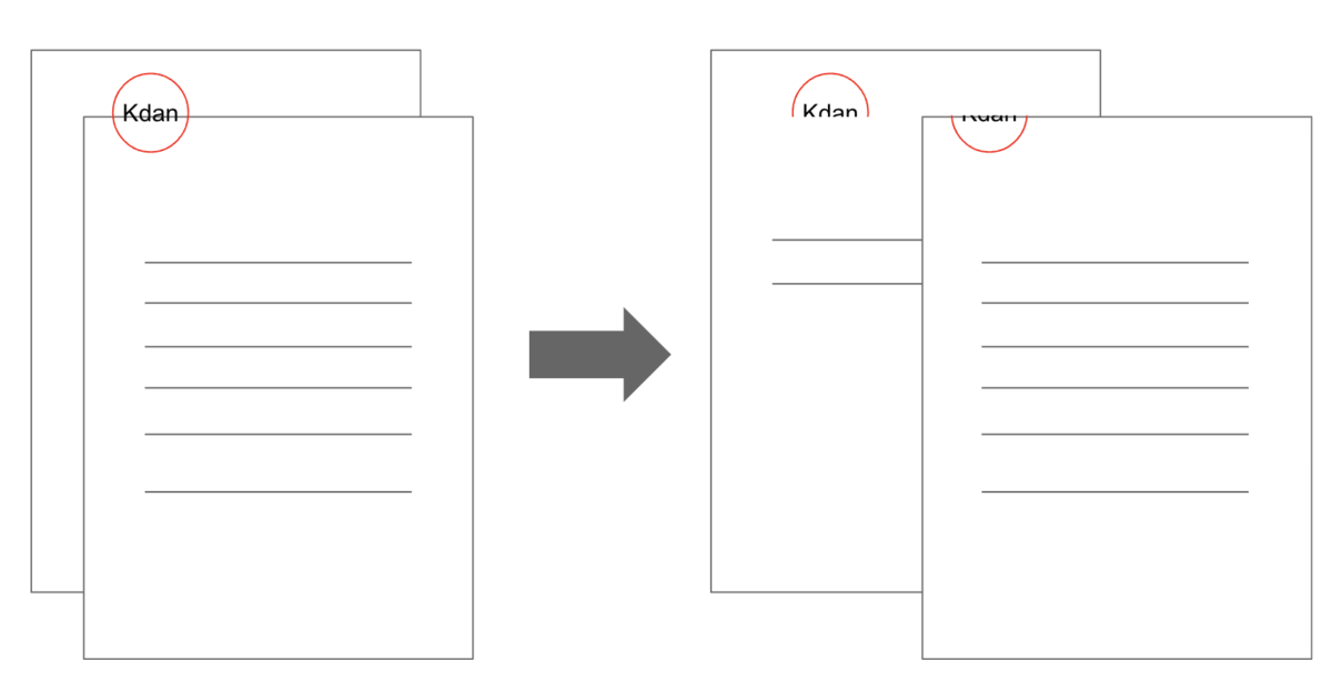 【割印とは?】必要性と正しい押し方を図解で紹介!契約書でどう使う?