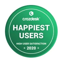 Crozdesk Happiest Users High User Satisfaction 2020