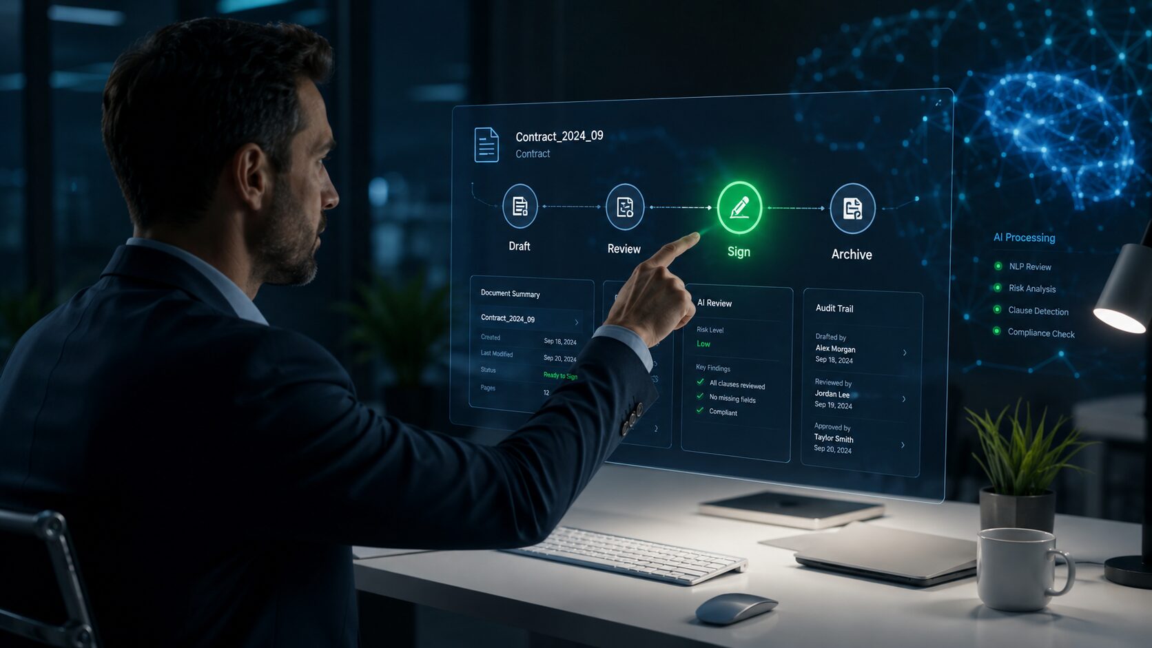 AI Agent 文件自動化完整指南：MCP、工作流程與電子簽名
